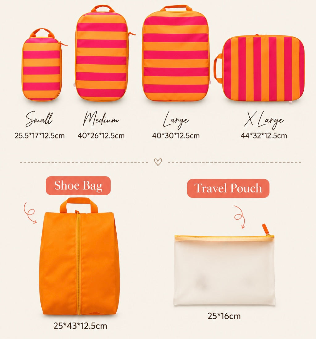 Packo Compression Packing Cubes Sunset Escape